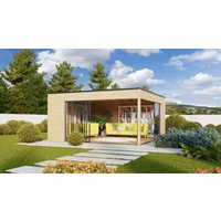 Fjordholz Gartenhaus Modell Q-BIC Alu 70 F Unkategorisiert online kaufen