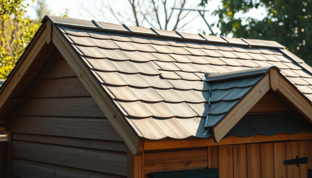 Dachabdichtung Gartenhaus