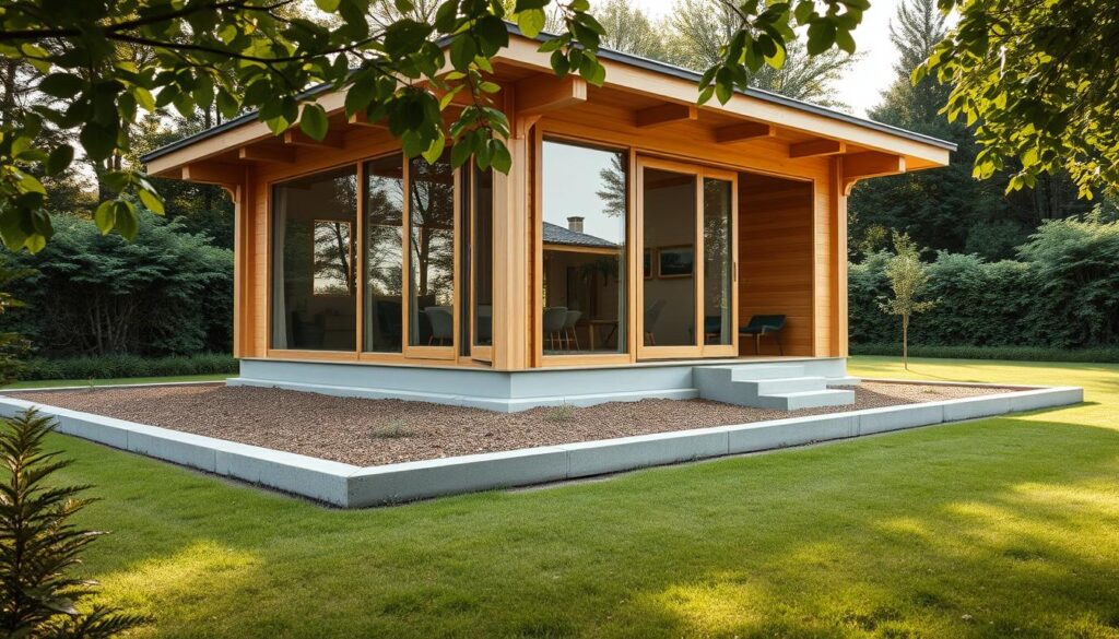 Fundament Gartenhaus