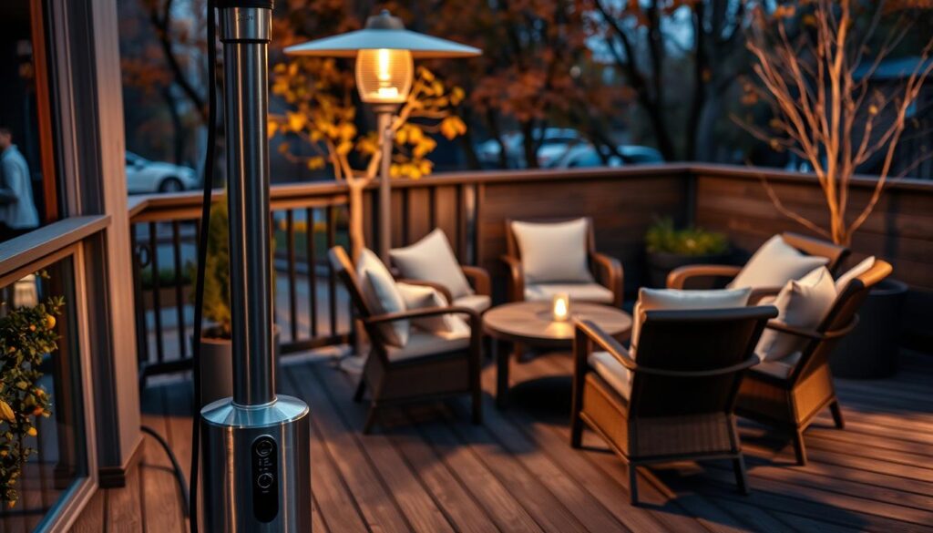 Heizstrahler Terrasse