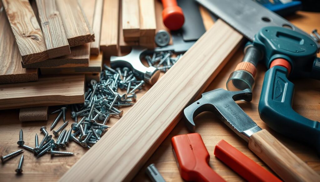 Materialauswahl Gartenhaus