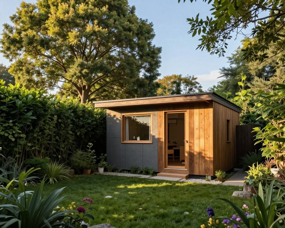 Gartenhaus Abhörschutz