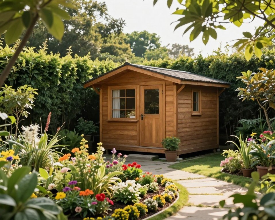 Gartenhaus Abhörschutz